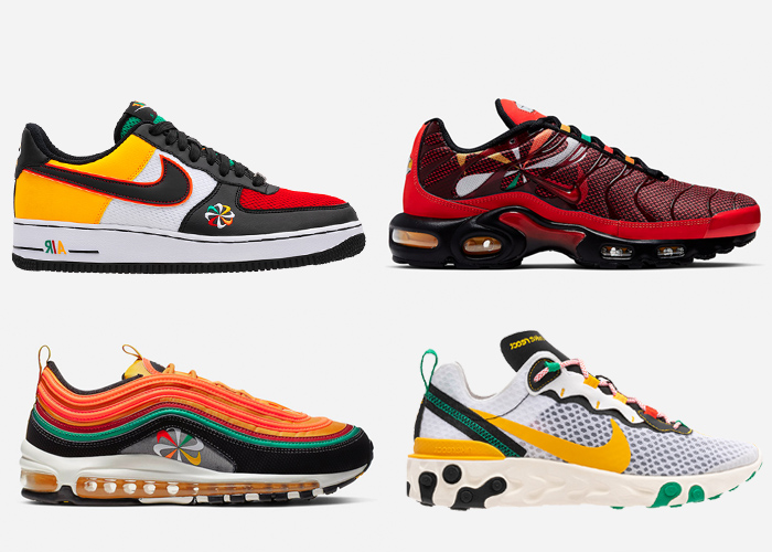 nike sunburst collection