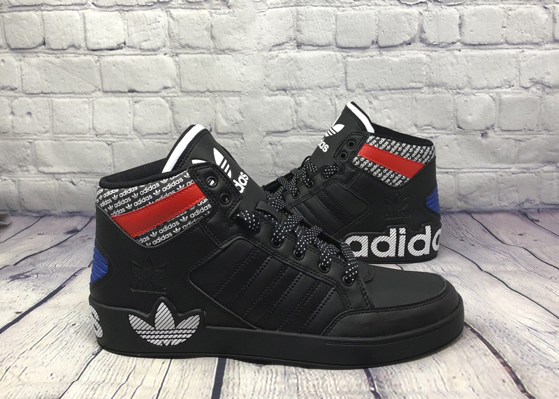 adidas hard court hi black