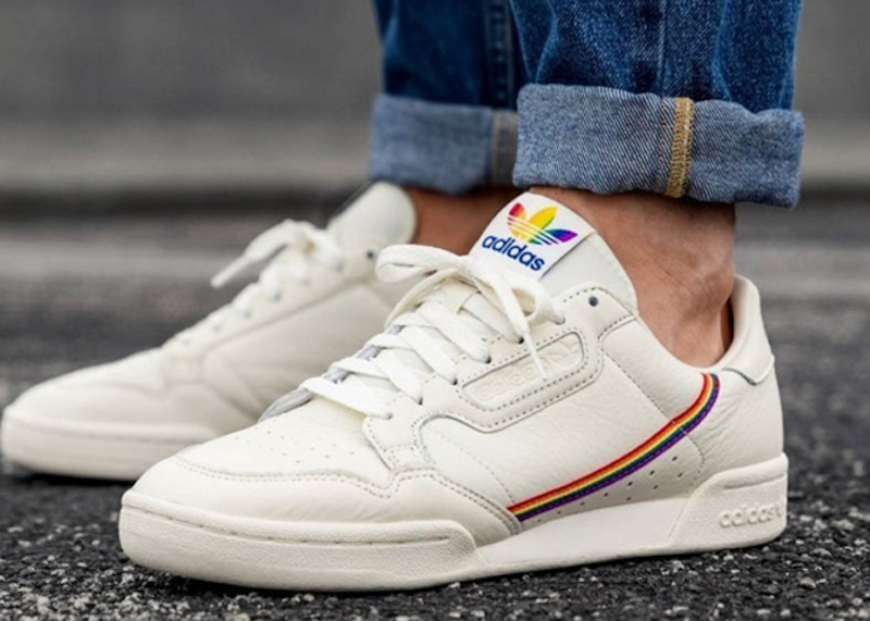 adidas continental 80 multicolor