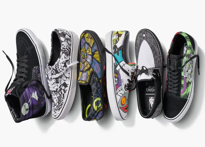 Vans x The Nightmare Before Christmas Disney Shoes Collection