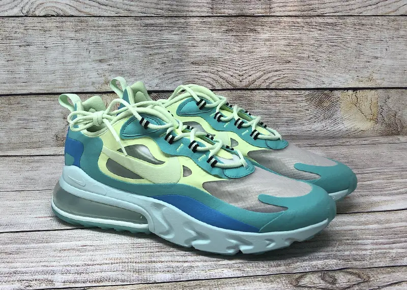 Nike Air Max 270 React Hyper Jade Frosted Spruce Barely Volt AO4971 3011