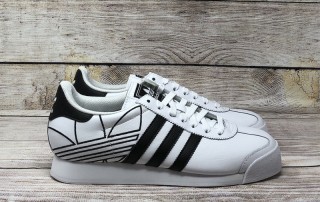 adidas Samoa Trefoil FV6829 white black 2