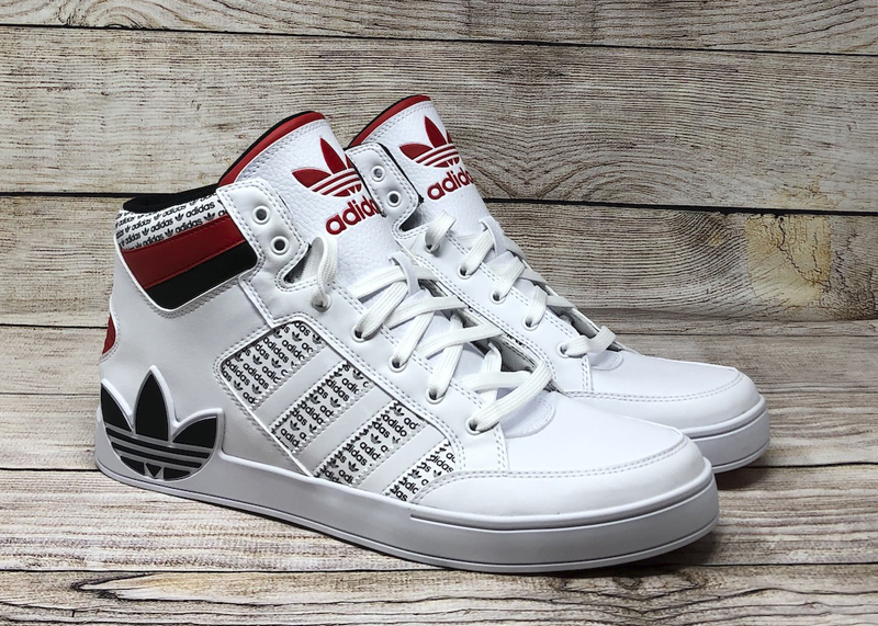 adidas Originals Hardcourt Trefoil White Red Black