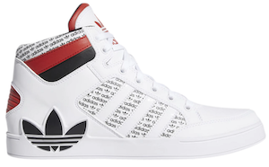 adidas Hardcourt white black red