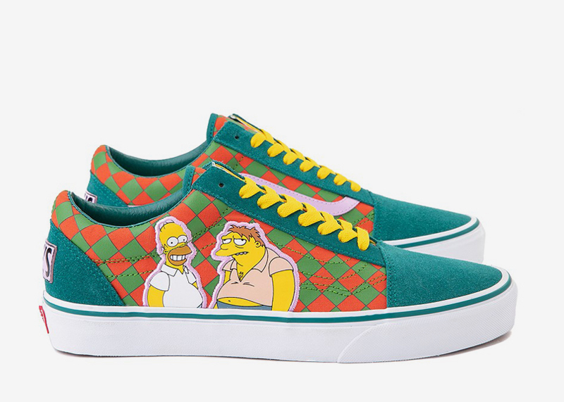 The simpsons shoes vans 2025