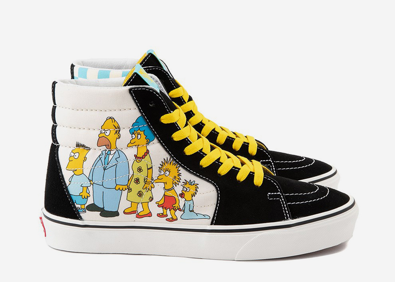 simpson vans shoes