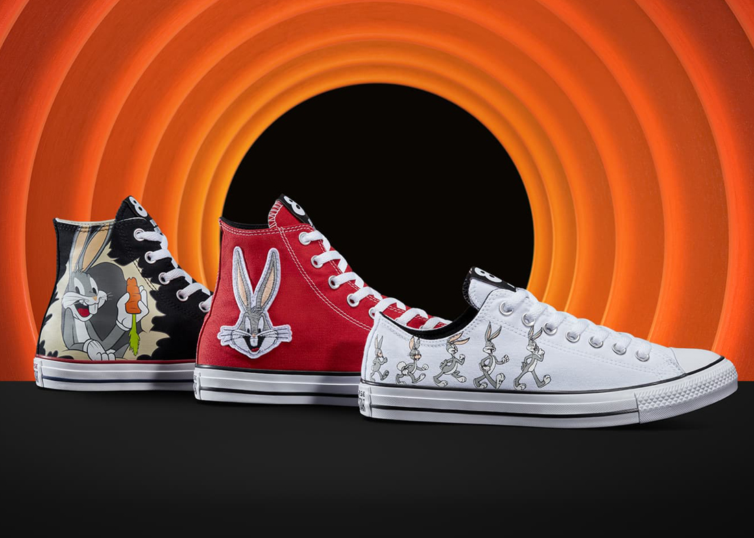 Converse x Bugs Bunny Shoes Collection
