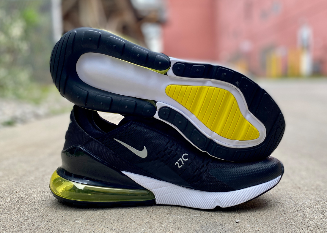 Nike Air Max 270 black yellow 3