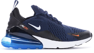 Nike Air Max 270 navy orange
