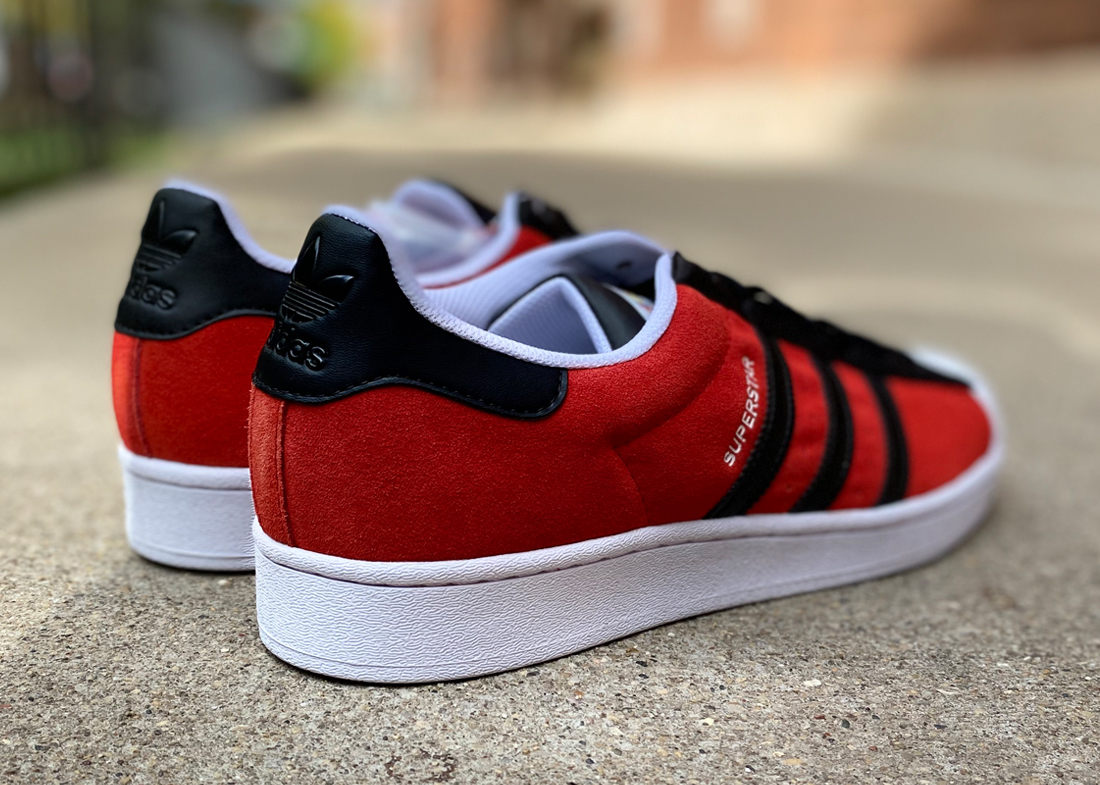 adidas Superstar red black2