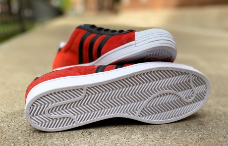 adidas Superstar red black3