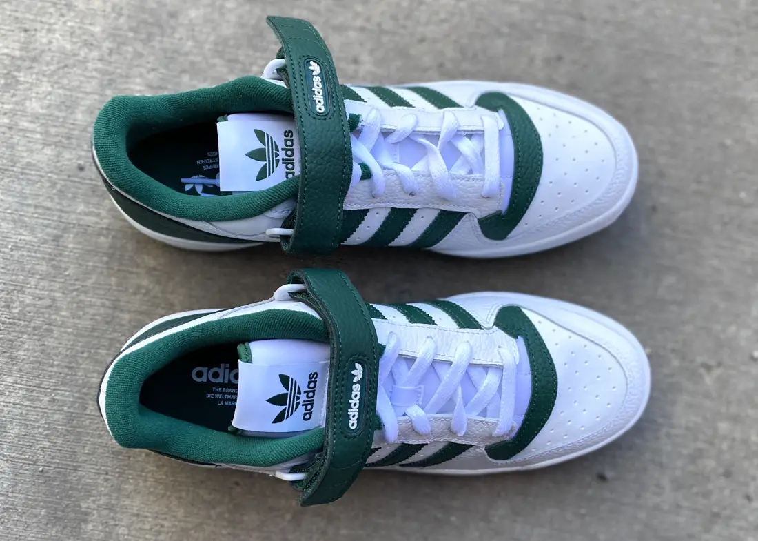 adidas Forum Low top white green