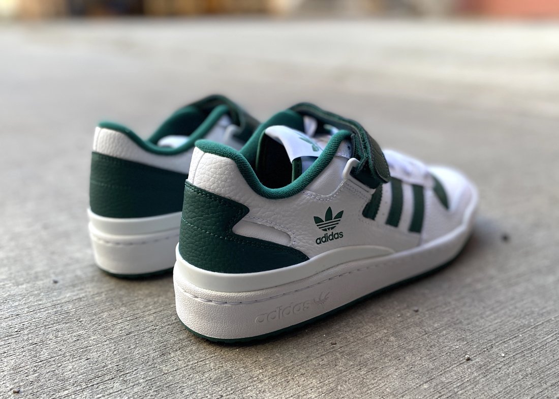 adidas Forum Low white green back