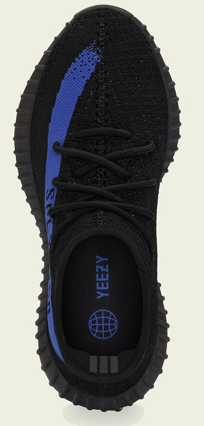 adidas Yeezy Boost 350 v2 BLACK BLUE 3