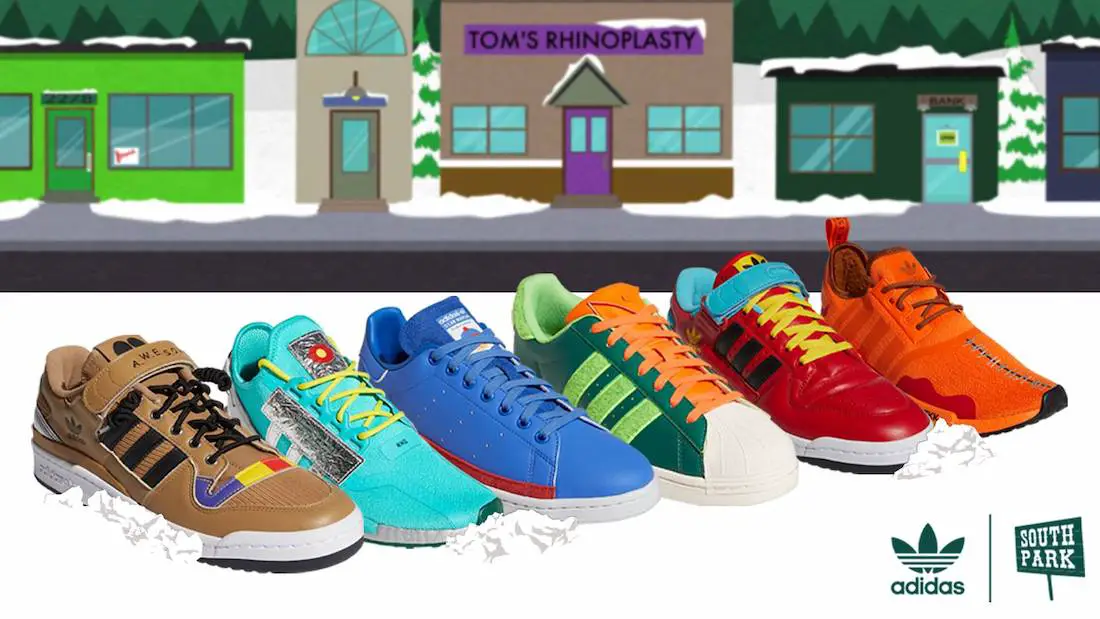 adidas x South Park shoes collection