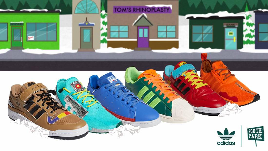 adidas x South Park shoes collection adidas x South Park shoes collection