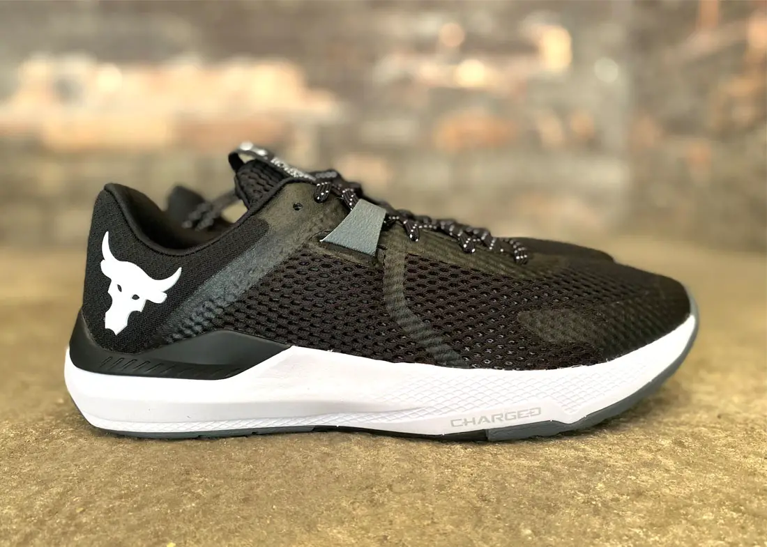 Under Armour Project Rock 2 BSR black white