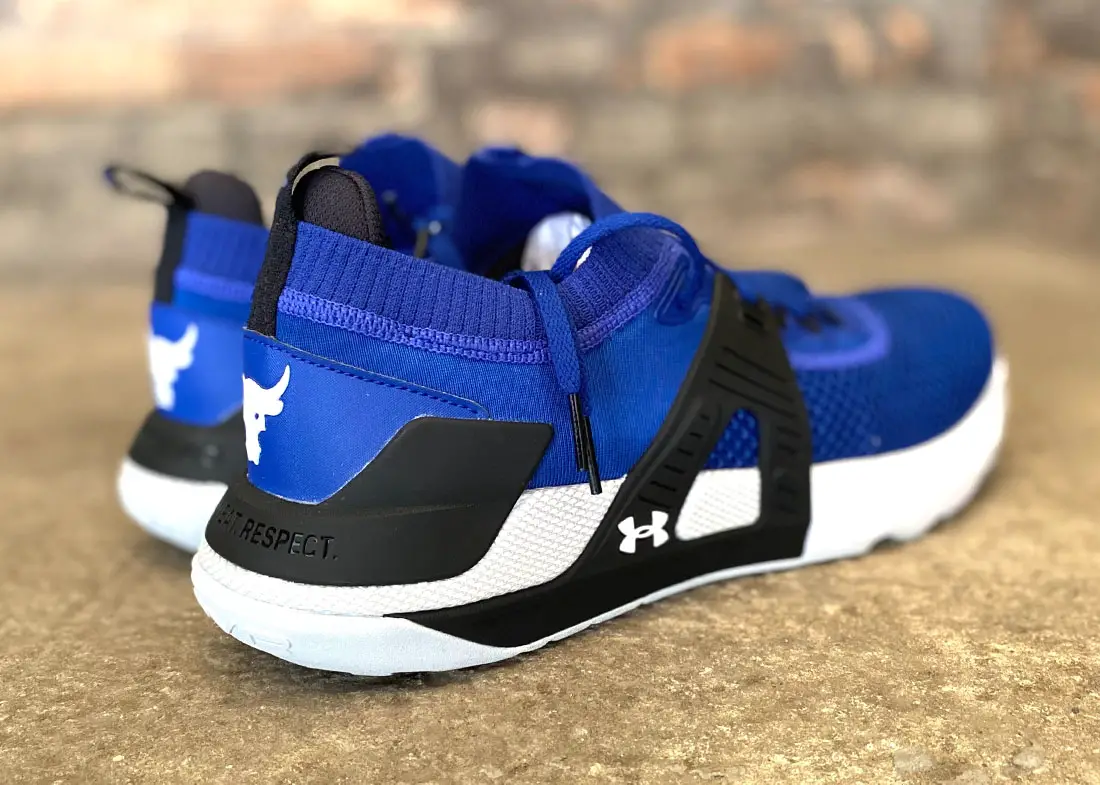 Under Armour Project rock 4 blue white