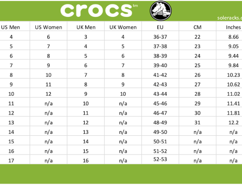 Timberland Shoes Size Chart - Men's Women's - Soleracks