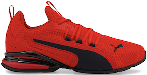 Puma Axelion red black