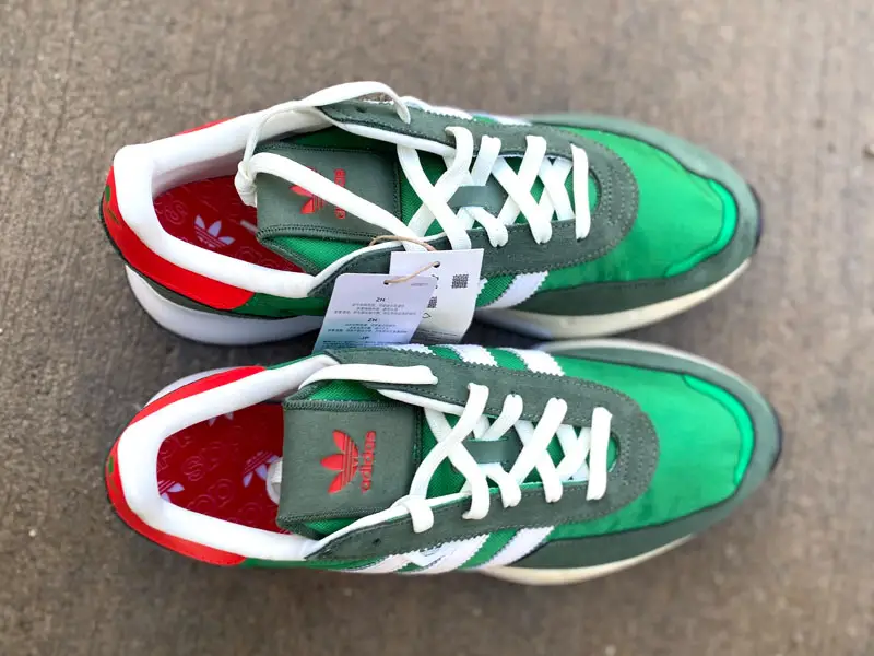 adidas Retropy F2 green red white 3