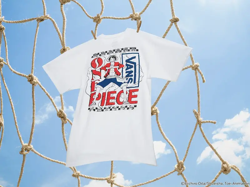 One Piece Vans S shirt
