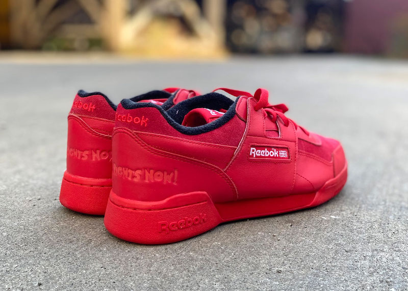 Reebok Workout Plus Triple Red Human Rights1