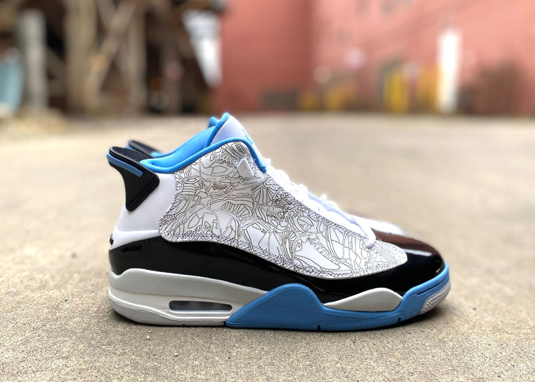 blue jordan dub zero