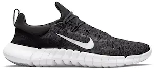Nike Free Run 5.0 black white