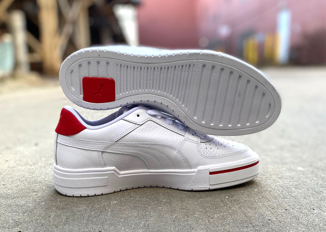 Puma Cali Pro white red 3