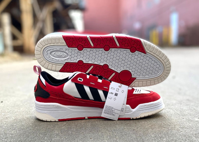 adidas ADI2000 red white black H034874