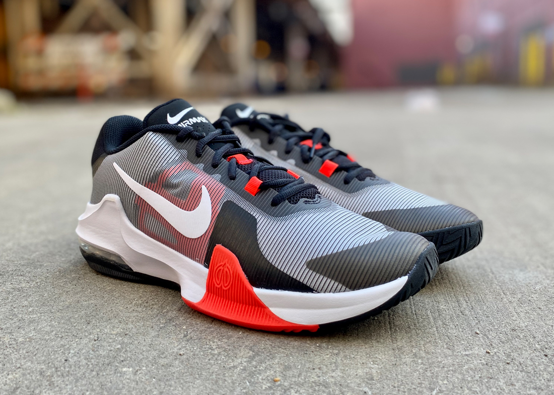 Nike Air Max Impact 4 gray orange 1