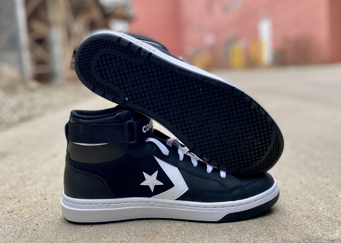 Converse Pro Blaze black white2