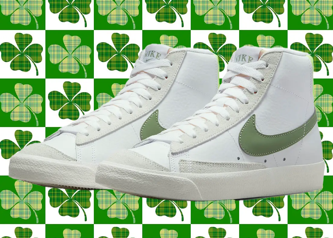 Nike Blazer 77 St Patrick Day Shoes