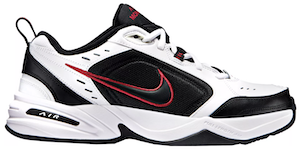 Nike Air Monarch IV black red white
