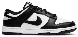 Nike Dunk Low black white