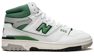 New Balance 650 white green