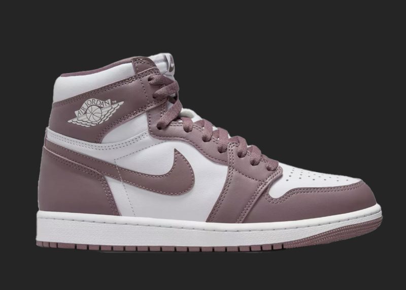 mauve jordan 1 mid brown