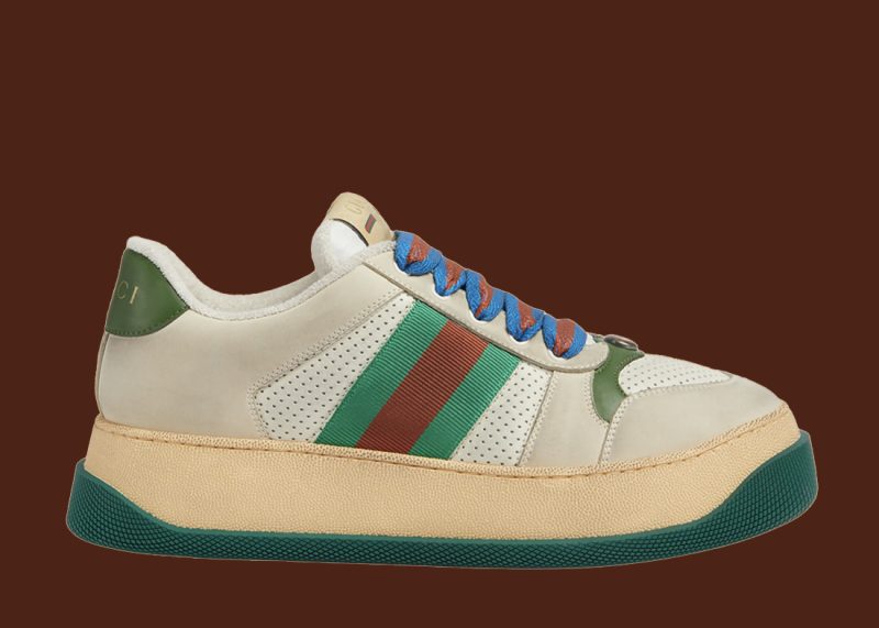 multi color gucci sneakers