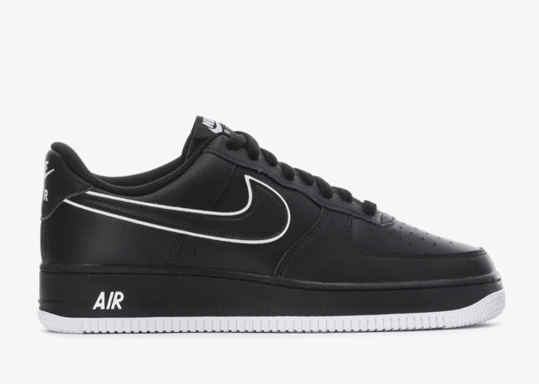 Nike Air Force 1 black white DV0788 002