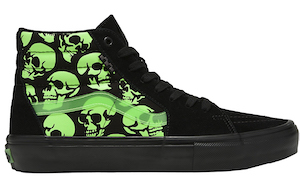 Vans SK8 black glow Halloween