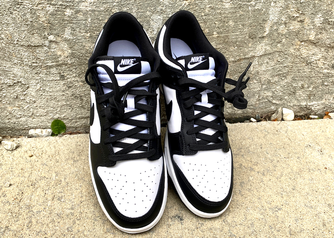 DD1391 100 Dunk low black white 2