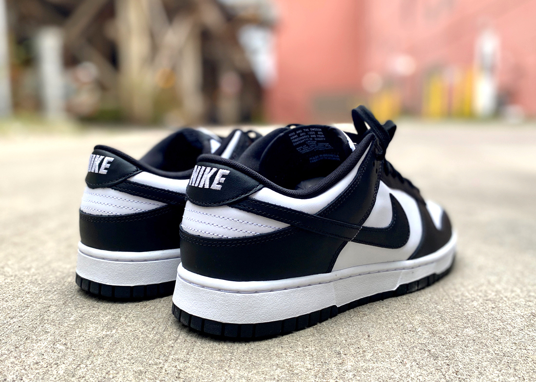 DD1391 100 Dunk low black white 4