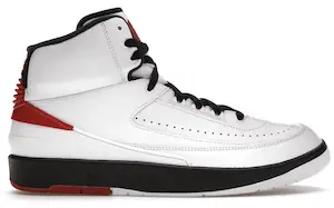 Air Jordan 2 OG white black red