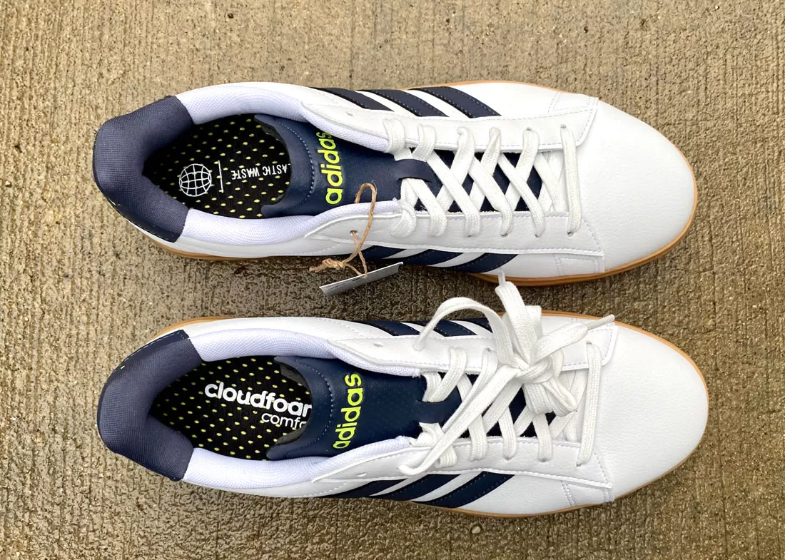 adidas gazelle silver green womens Men's Grand Court Cloudfoam 2.0 Shoes