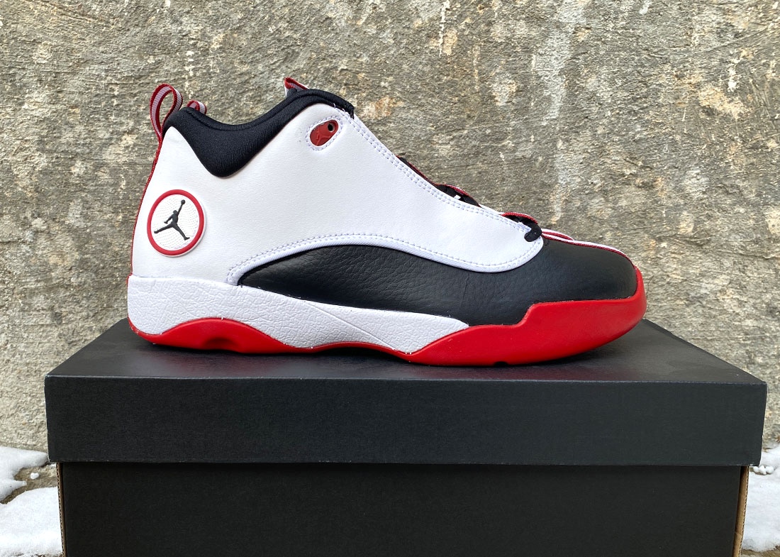 Jordan Pro Quick white black red 1