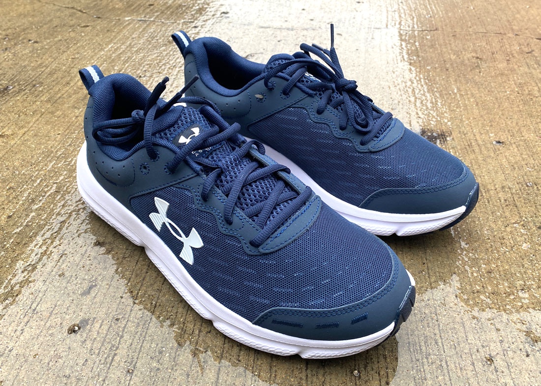 Under Armour Charged Assert blue white2