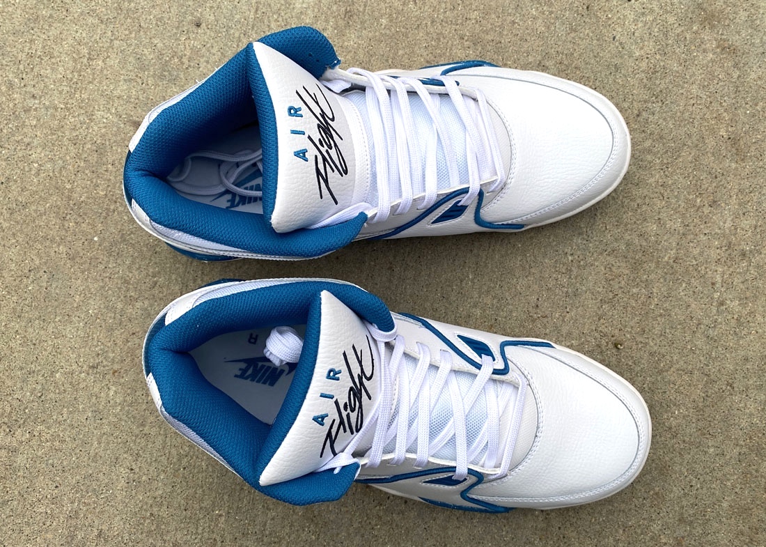 Nike Air Flight 89 white blue 2