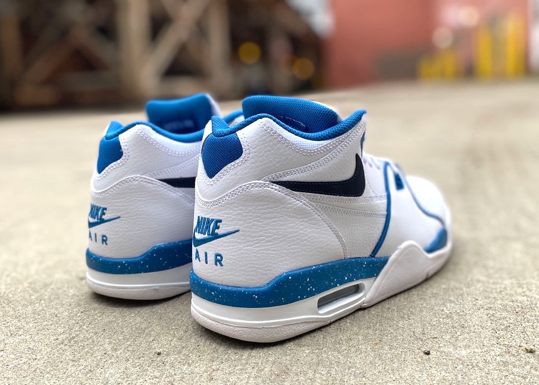 Nike Air Flight 89 white blue 3