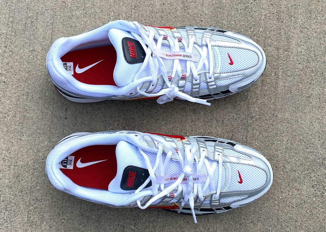 Nike P 6000 WHITE RED SILVER3